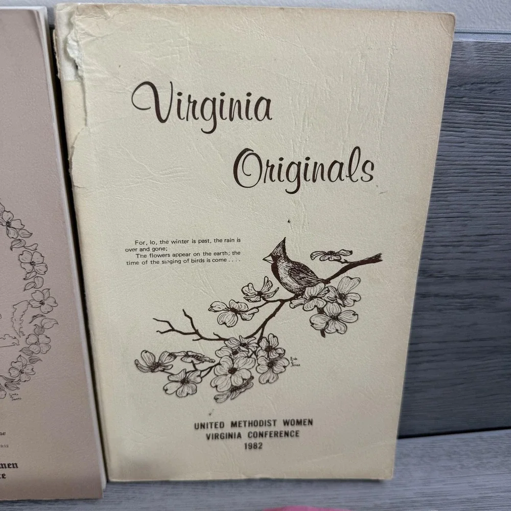 Vintage Virginia Cookbooks Lot 4 Virginia Originals Richmond Receipts Spiral VA